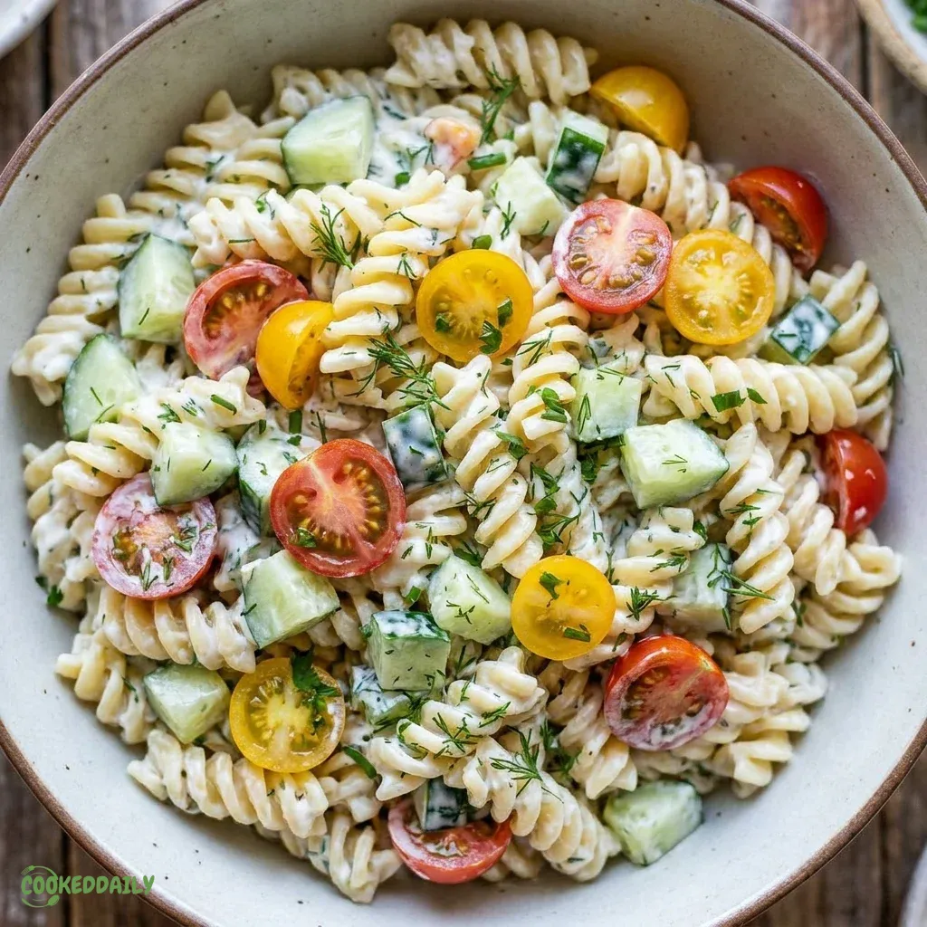 High-Protein Greek Yogurt Pasta Salad 5 High-Protein Greek Yogurt Pasta Salad