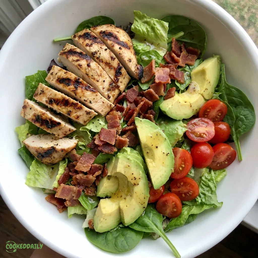 Grilled Paleo Chicken Cobb Salad 5 Grilled Paleo Chicken Cobb Salad