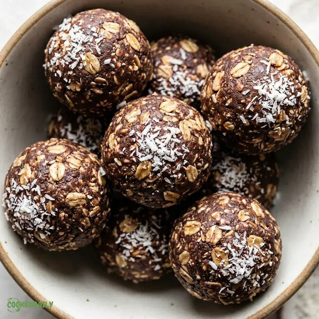 Vegan Chocolate Chip Energy Bites 5 Vegan Chocolate Chip Energy Bites