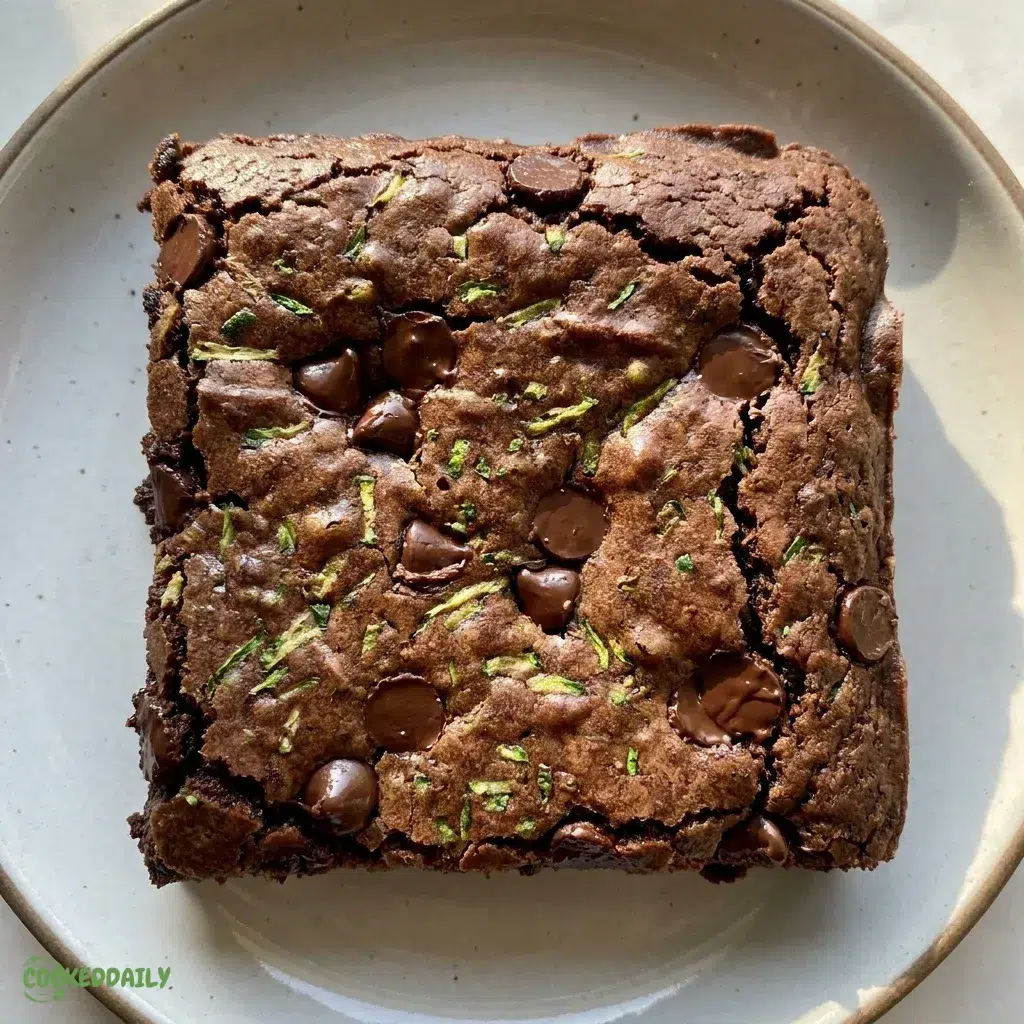 Fudgy Healthy Zucchini Brownies 5 Fudgy Healthy Zucchini Brownies