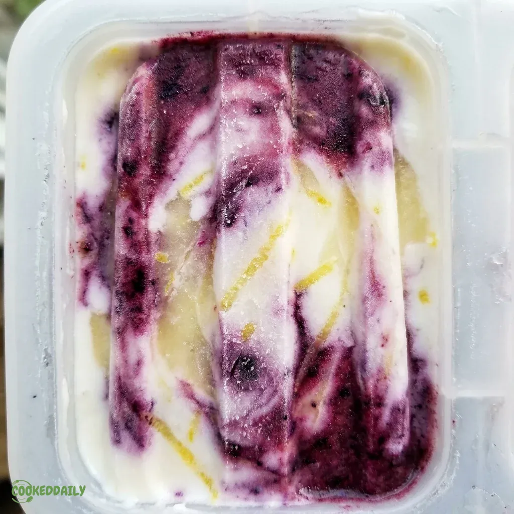 Healthy Greek Yogurt Blueberry Lemon Popsicles 5 Healthy Greek Yogurt Blueberry Lemon Popsicles