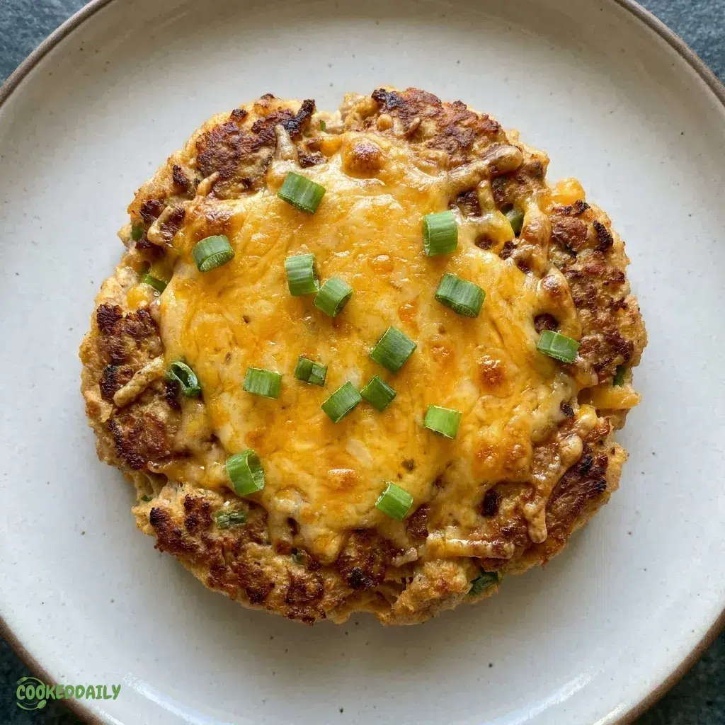 Low-Carb Tuna Melt Patties 5 Low-Carb Tuna Melt Patties