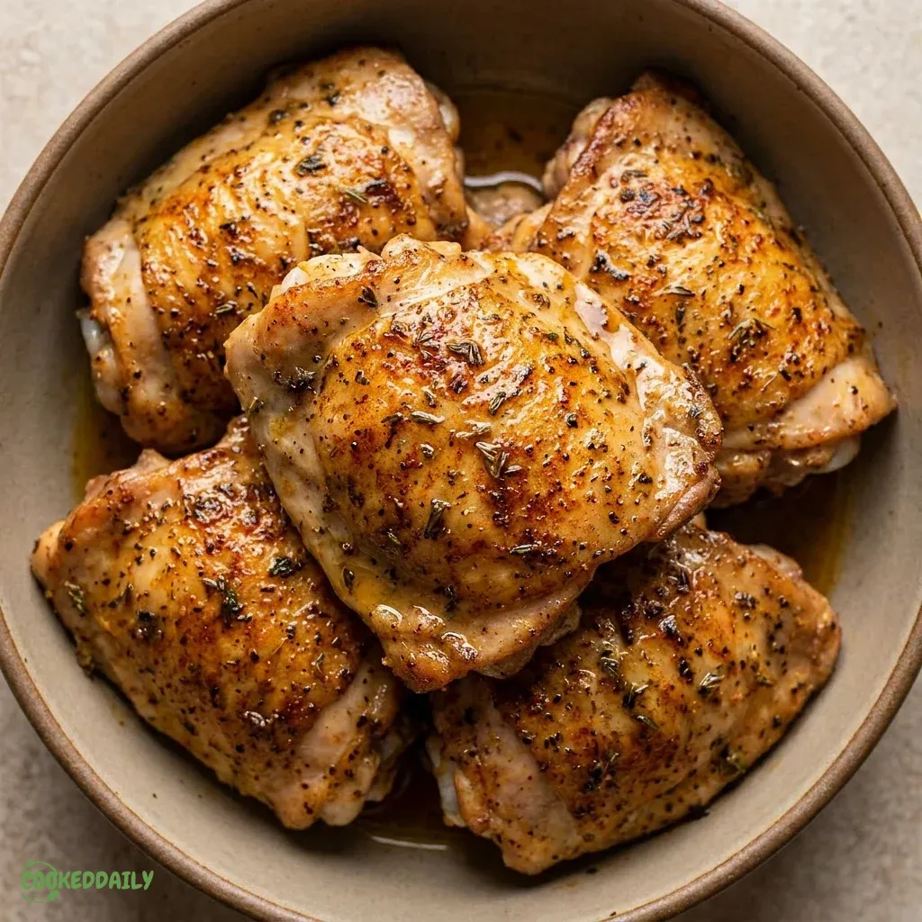 Baked Boneless Skinless Chicken Thighs 5 Baked Boneless Skinless Chicken Thighs