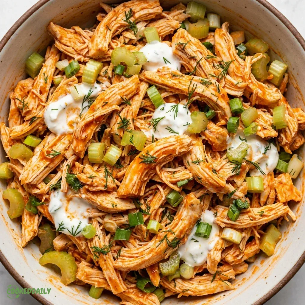 10-Minute Healthy Buffalo Chicken Salad 5 10-Minute Healthy Buffalo Chicken Salad