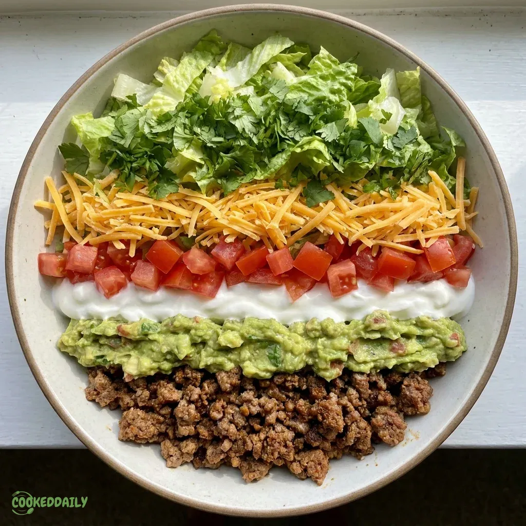 Healthy 7-Layer Taco Salad 5 Healthy 7-Layer Taco Salad