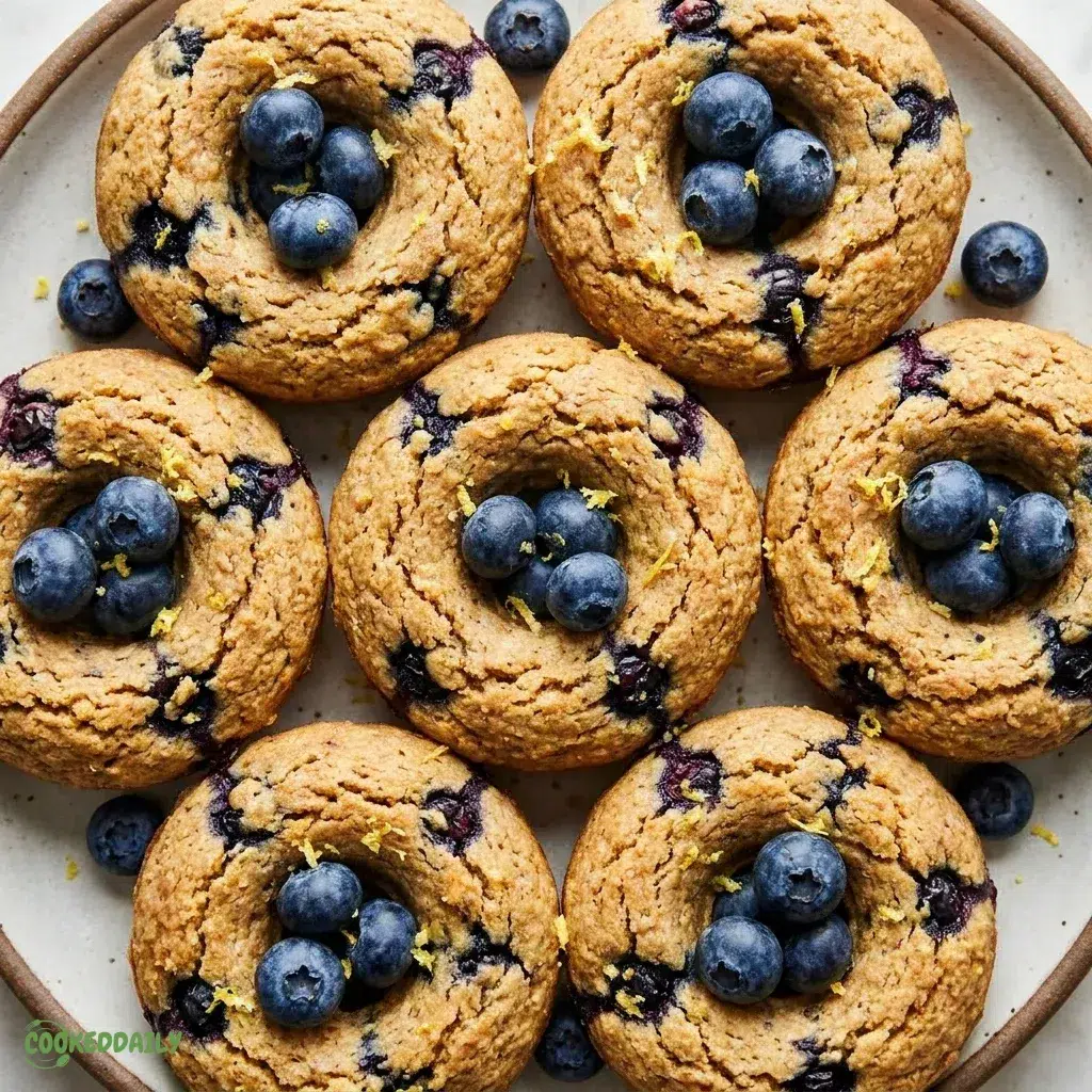 Healthy Baked Blueberry Donuts 5 Healthy Baked Blueberry Donuts