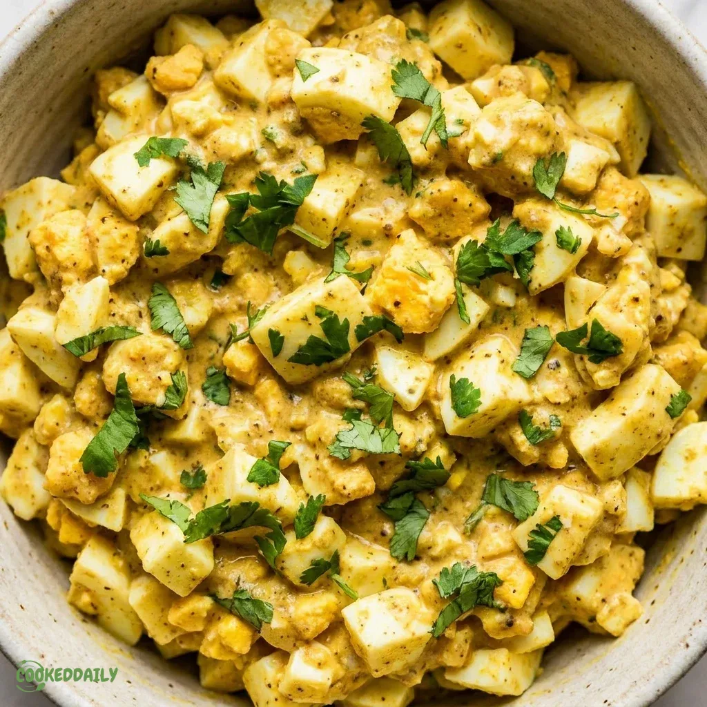 Healthy Curried Egg Salad 5 Healthy Curried Egg Salad