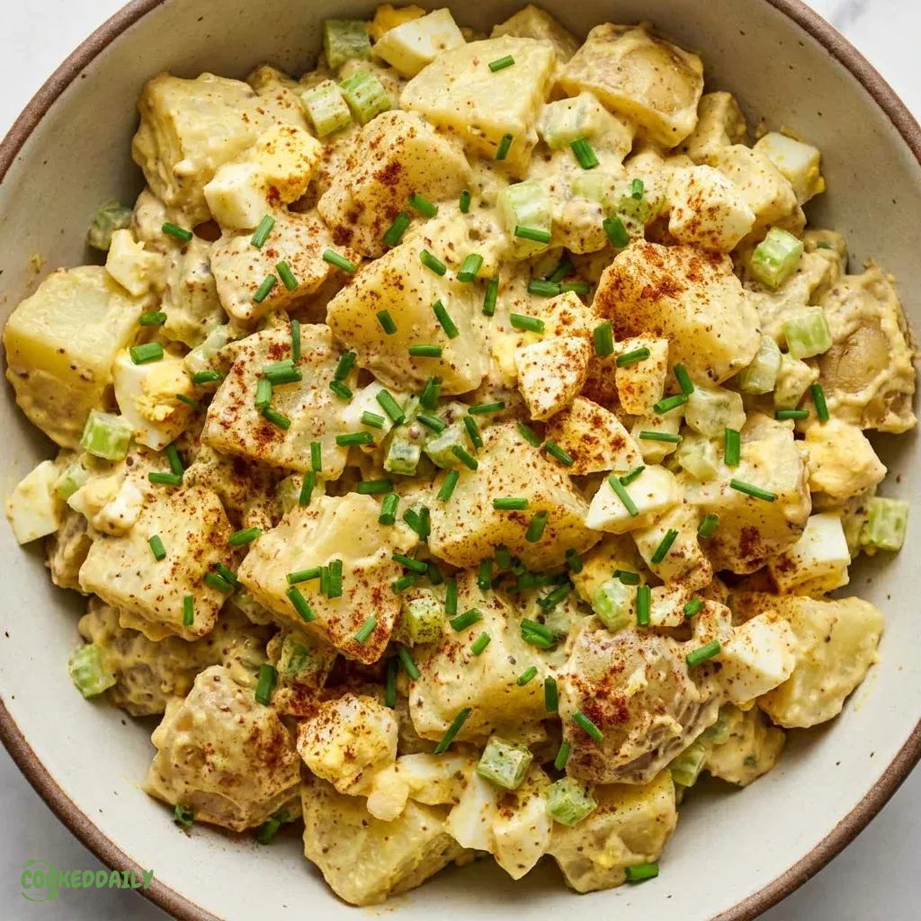 Healthy Deviled Egg Potato Salad 5 Healthy Deviled Egg Potato Salad