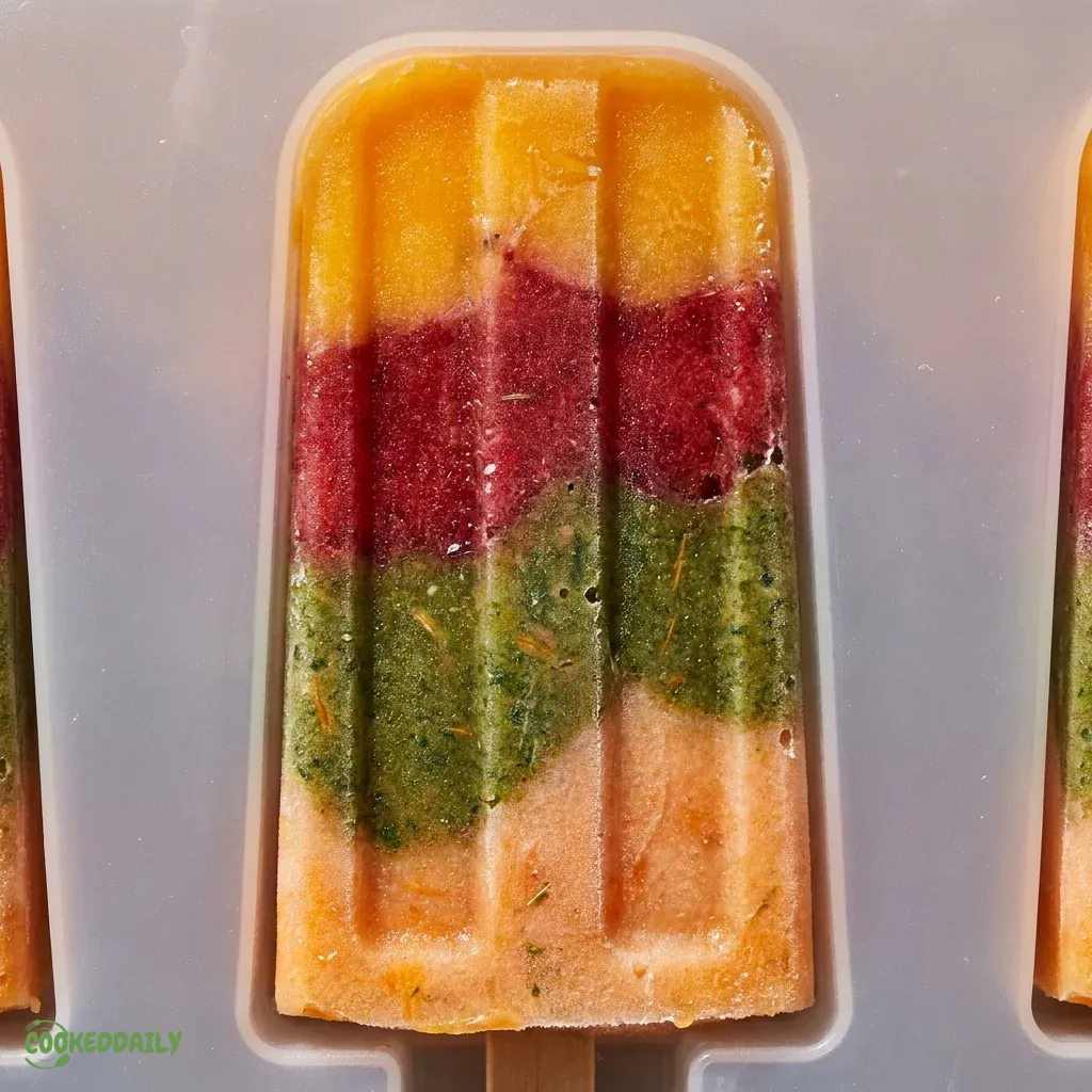 Healthy Hidden Veggie and Fruit Popsicles 5 Healthy Hidden Veggie and Fruit Popsicles