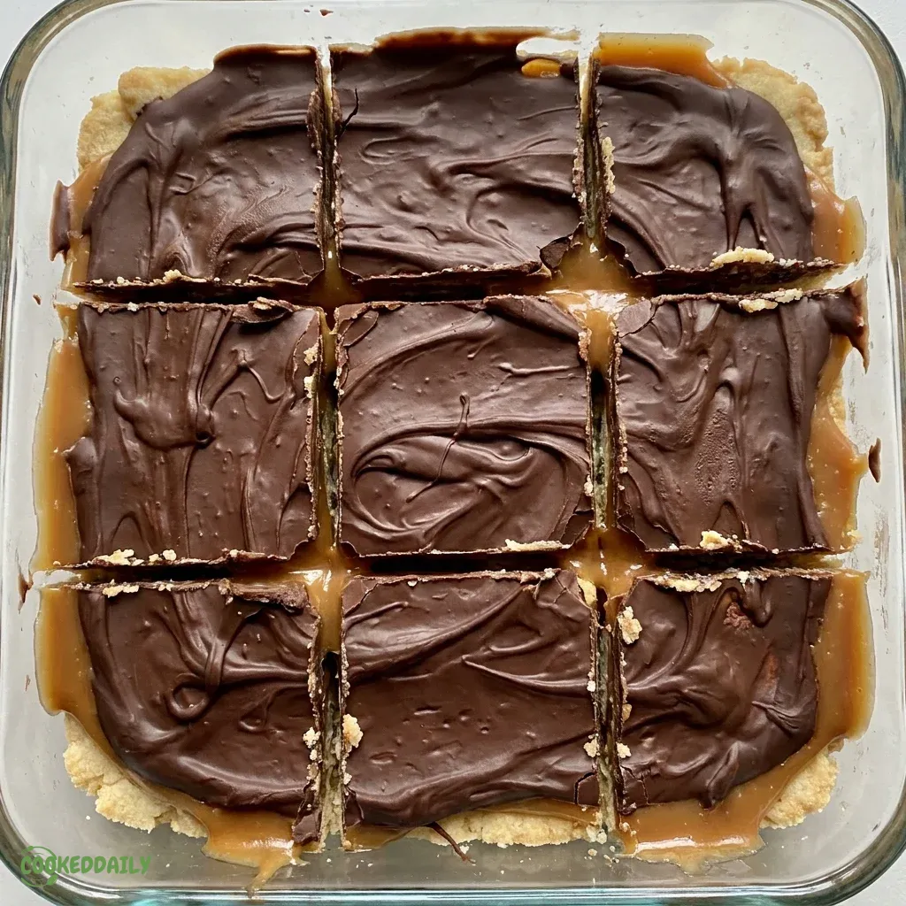 Healthy Homemade Twix Bars (Gluten-Free) 5 Healthy Homemade Twix Bars (Gluten-Free)