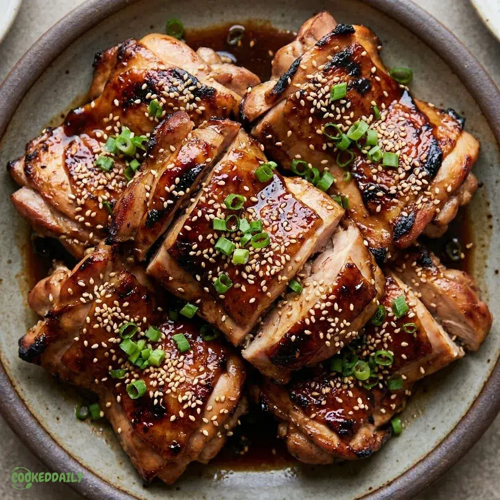 Healthy Juicy Japanese BBQ Chicken Thighs 5 Healthy Juicy Japanese BBQ Chicken Thighs