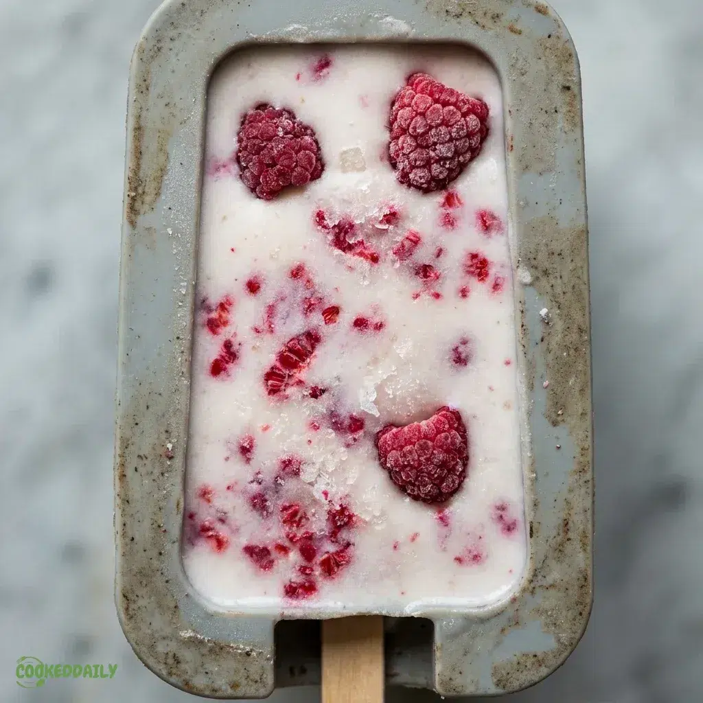 Healthy Raspberry Coconut Milk Popsicles 5 Healthy Raspberry Coconut Milk Popsicles