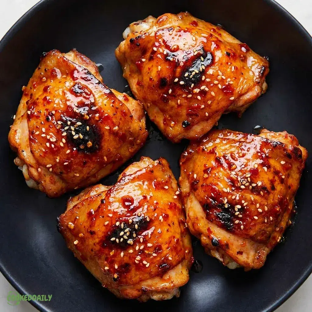 Healthy Sweet Chili Glazed Chicken Thighs 5 Healthy Sweet Chili Glazed Chicken Thighs