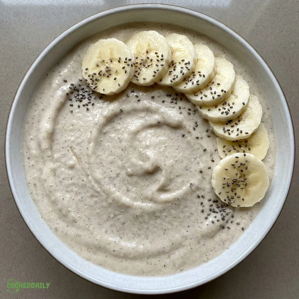 Healthy Vanilla Bean Protein Smoothie Bowl 5 Healthy Vanilla Bean Protein Smoothie Bowl