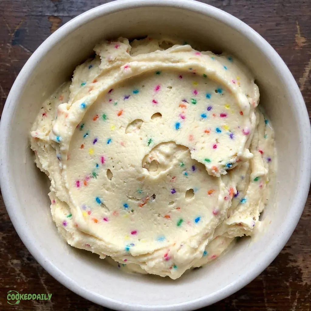 High-Protein Cake Batter Ninja Creami Ice Cream 5 High-Protein Cake Batter Ninja Creami Ice Cream