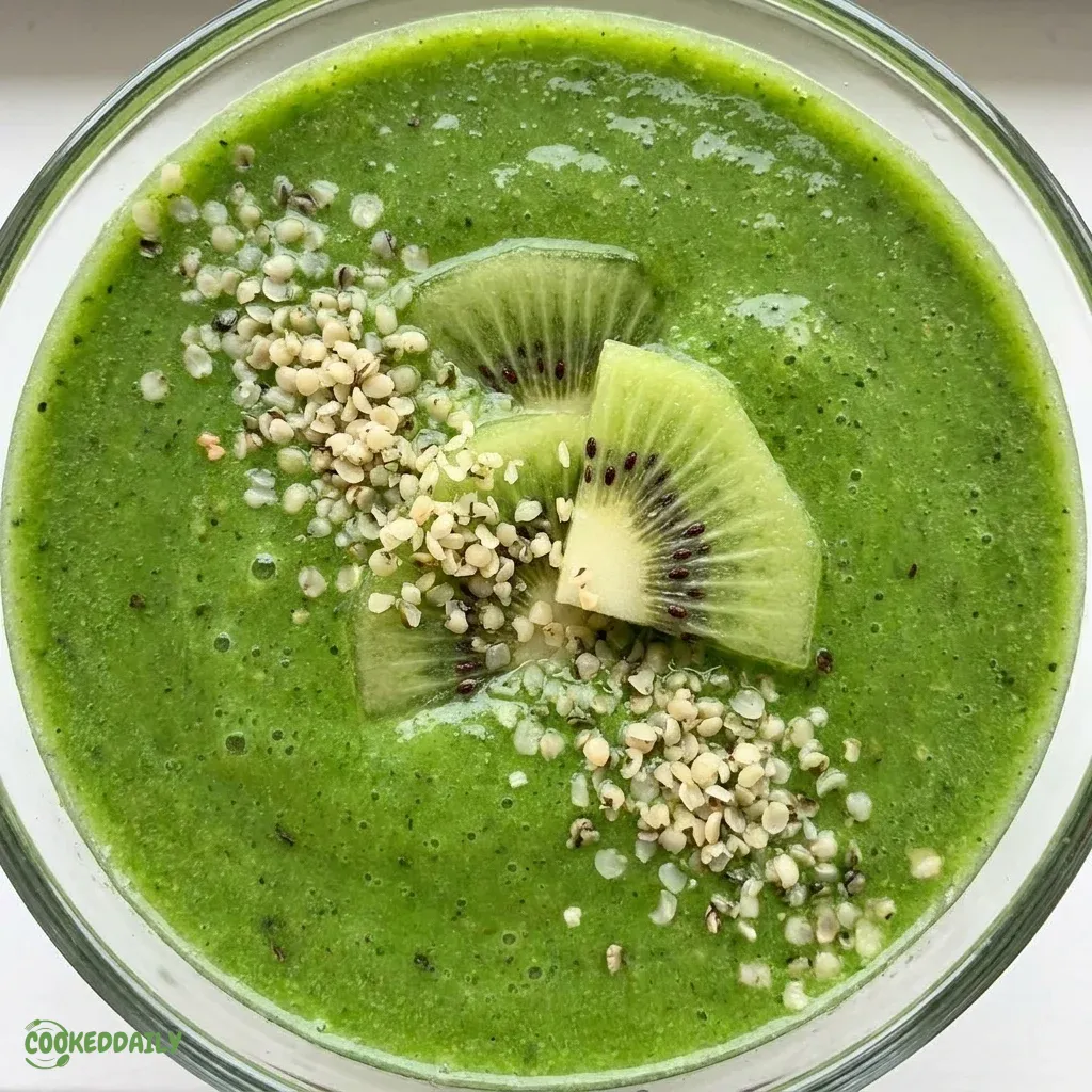 Immune-Boosting Kiwi Apple Smoothie 5 Immune-Boosting Kiwi Apple Smoothie
