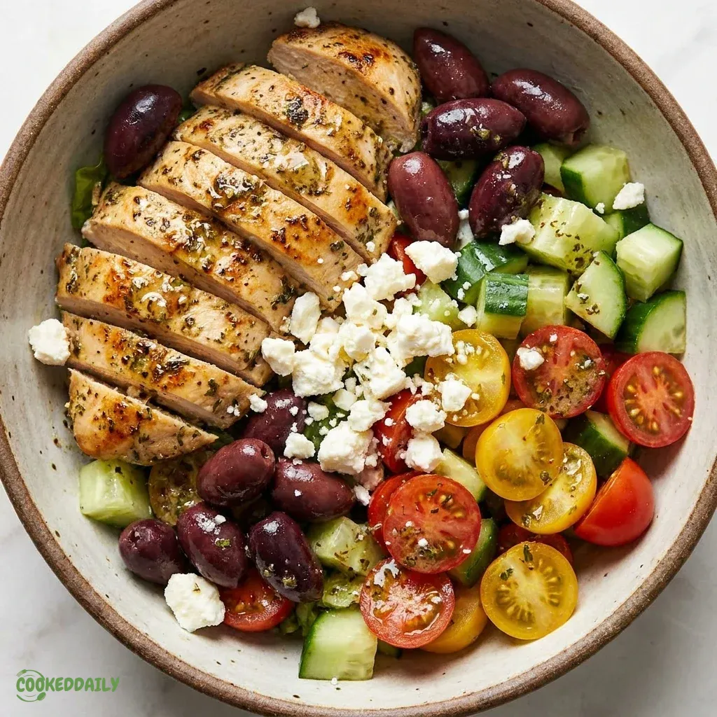 Keto Mediterranean Chicken Salad 5 Keto Mediterranean Chicken Salad