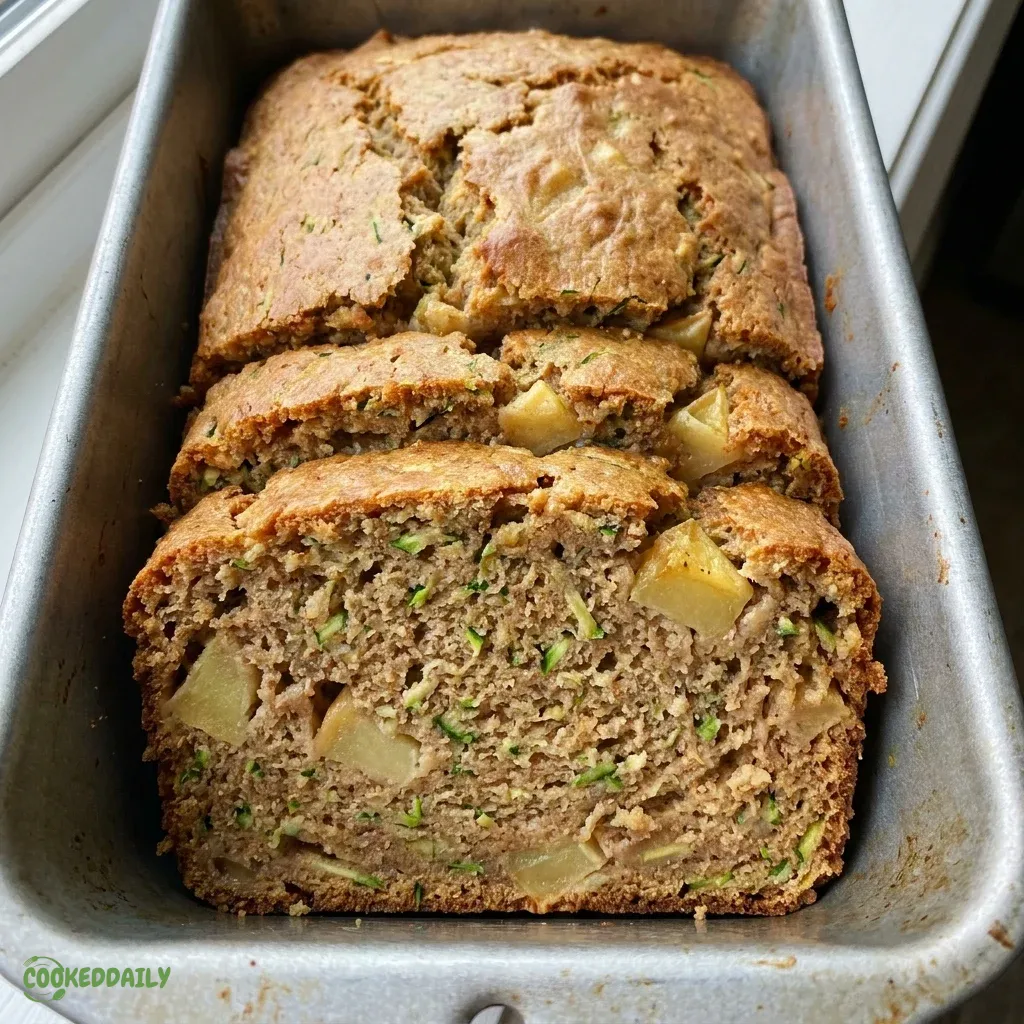 Low-Calorie Apple Cinnamon Zucchini Bread 5 Low-Calorie Apple Cinnamon Zucchini Bread