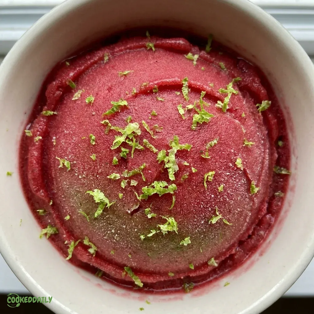 Low-Calorie Ninja Creami Cherry Limeade Sorbet 5 Low-Calorie Ninja Creami Cherry Limeade Sorbet