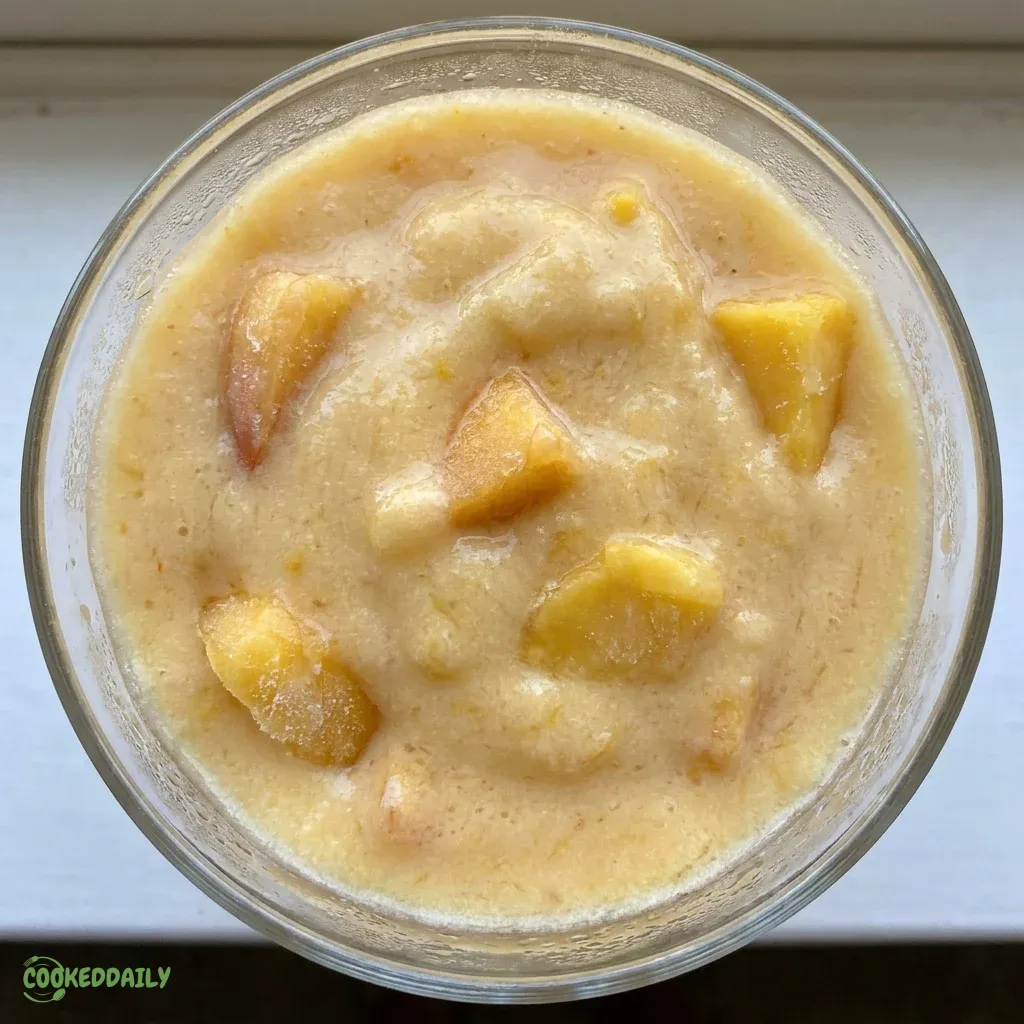 Low-Calorie Peach Mango Smoothie 5 Low-Calorie Peach Mango Smoothie