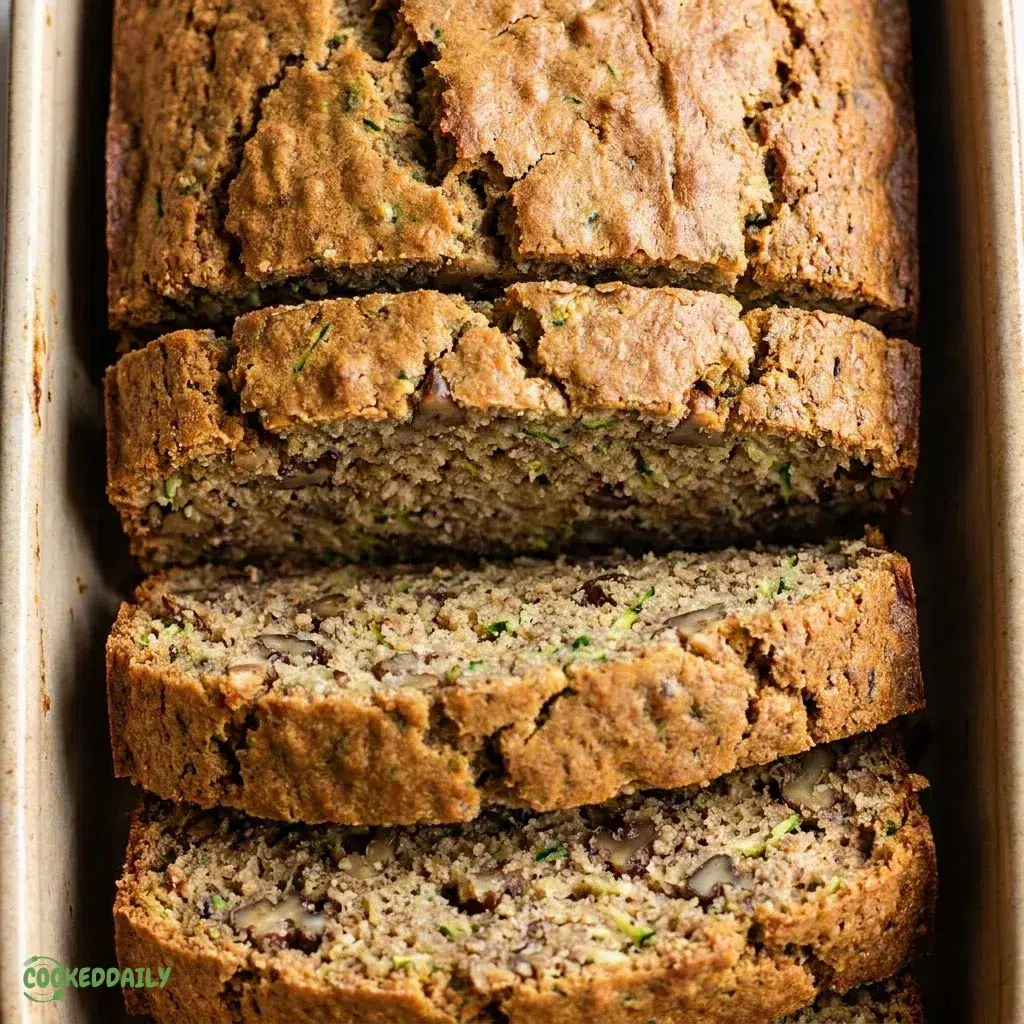Vegan Walnut Zucchini Loaf 5 Vegan Walnut Zucchini Loaf