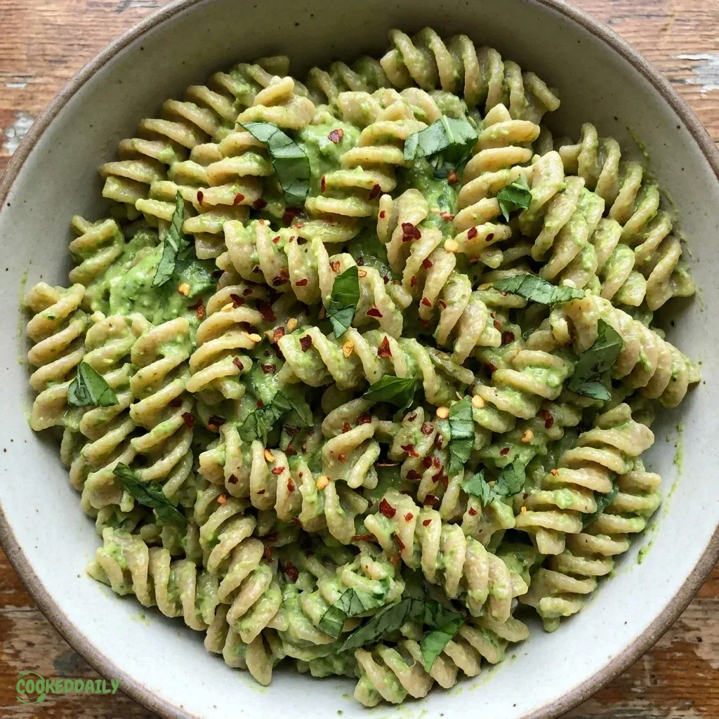 Healthy Avocado Spinach Pasta Salad 5 Healthy Avocado Spinach Pasta Salad