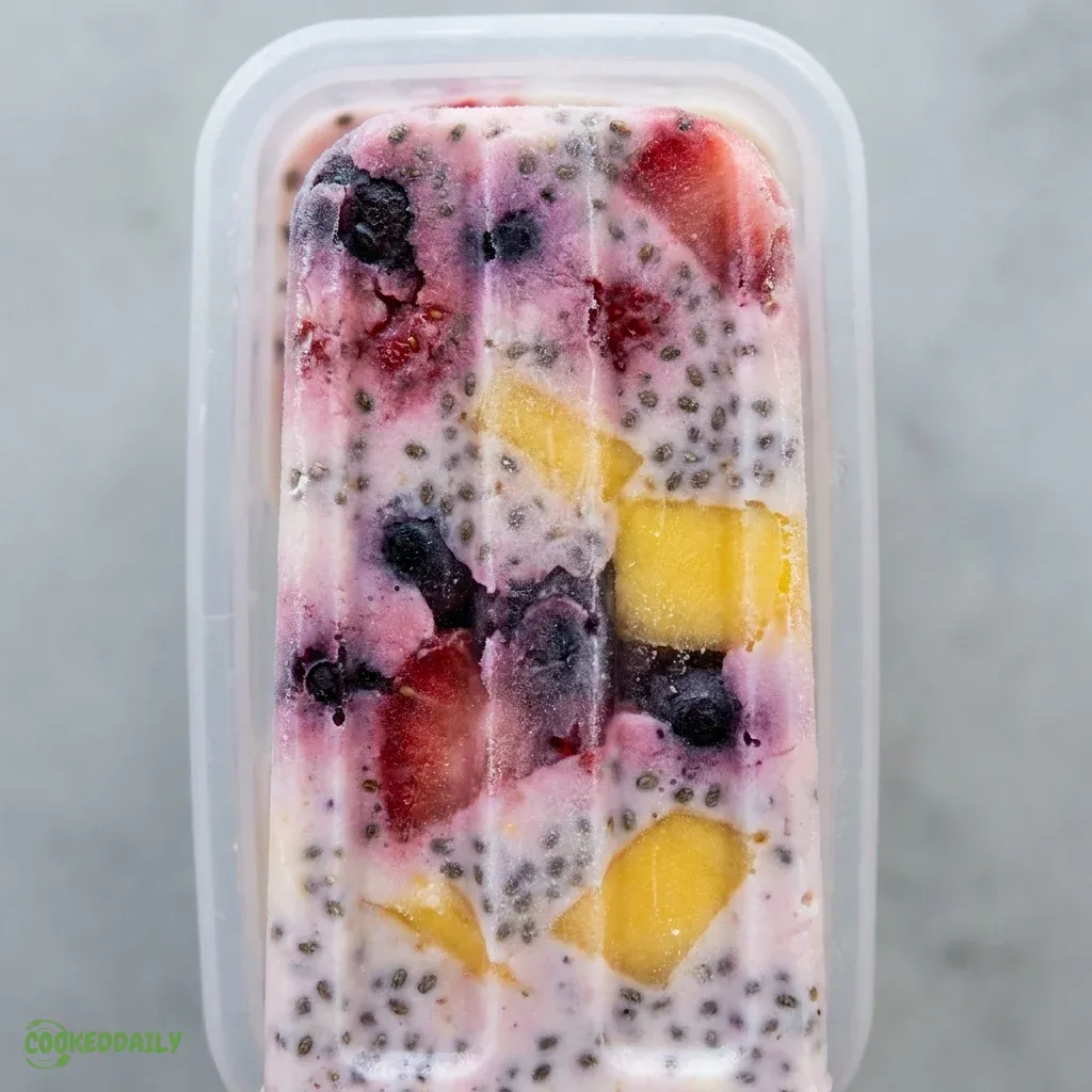 Healthy Chia Seed Fruit Popsicles 5 Healthy Chia Seed Fruit Popsicles