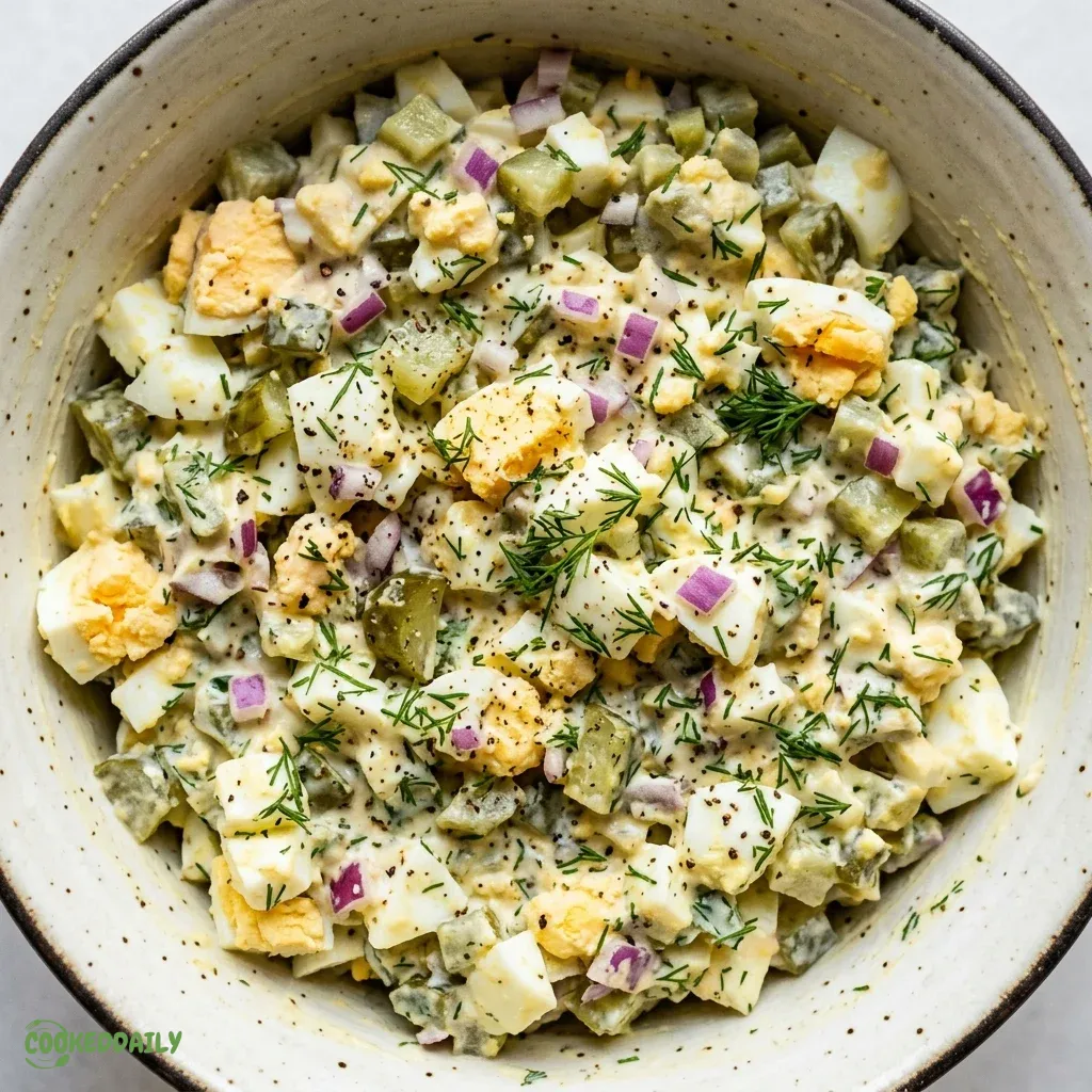 Healthy Dill Pickle Egg Salad 5 Healthy Dill Pickle Egg Salad