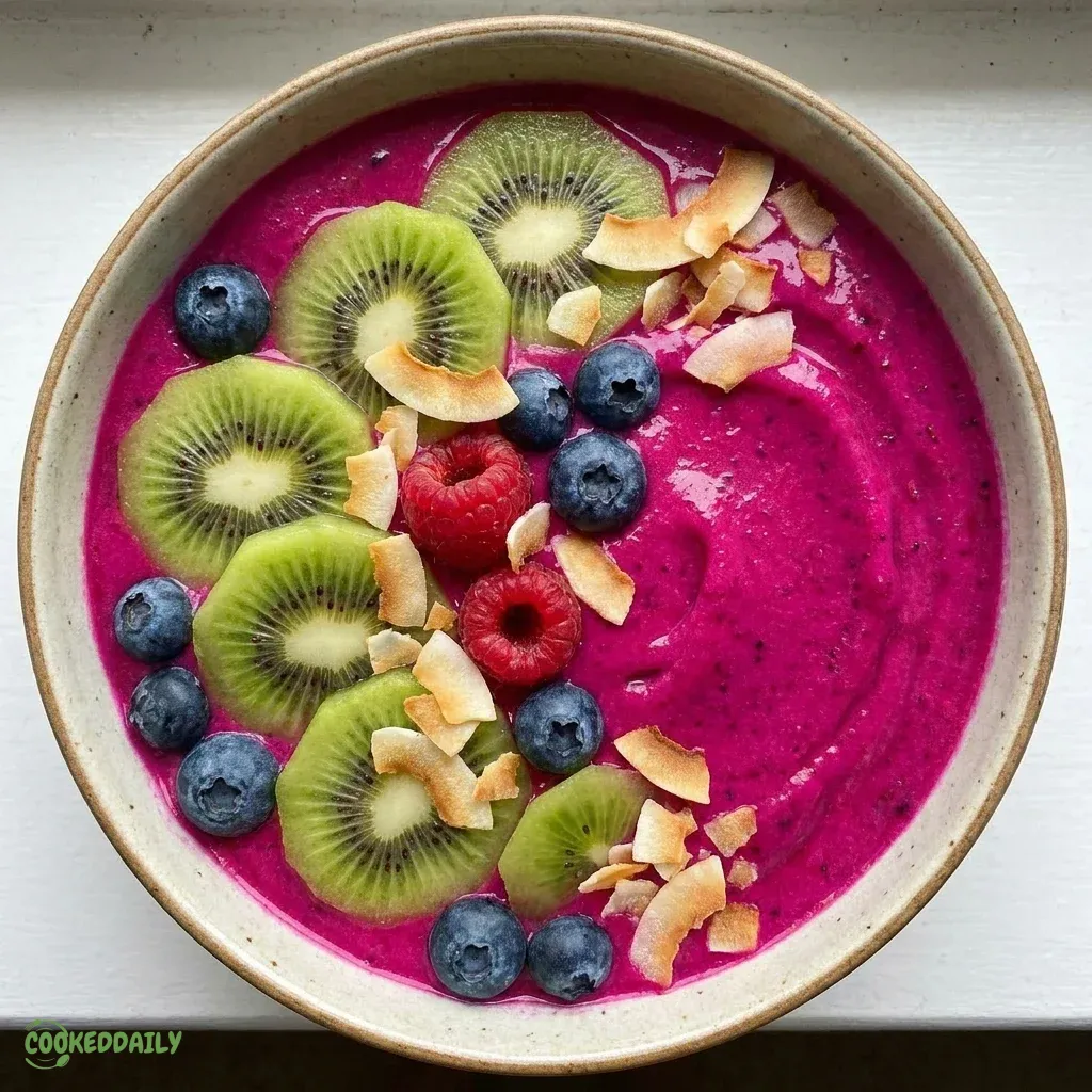 Healthy Dragon Fruit Smoothie Bowl 5 Healthy Dragon Fruit Smoothie Bowl