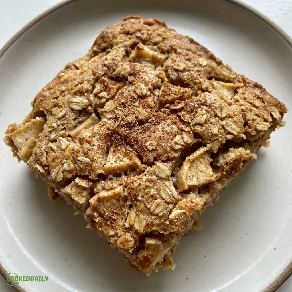 Healthy Oatmeal Apple Cake 5 Healthy Oatmeal Apple Cake