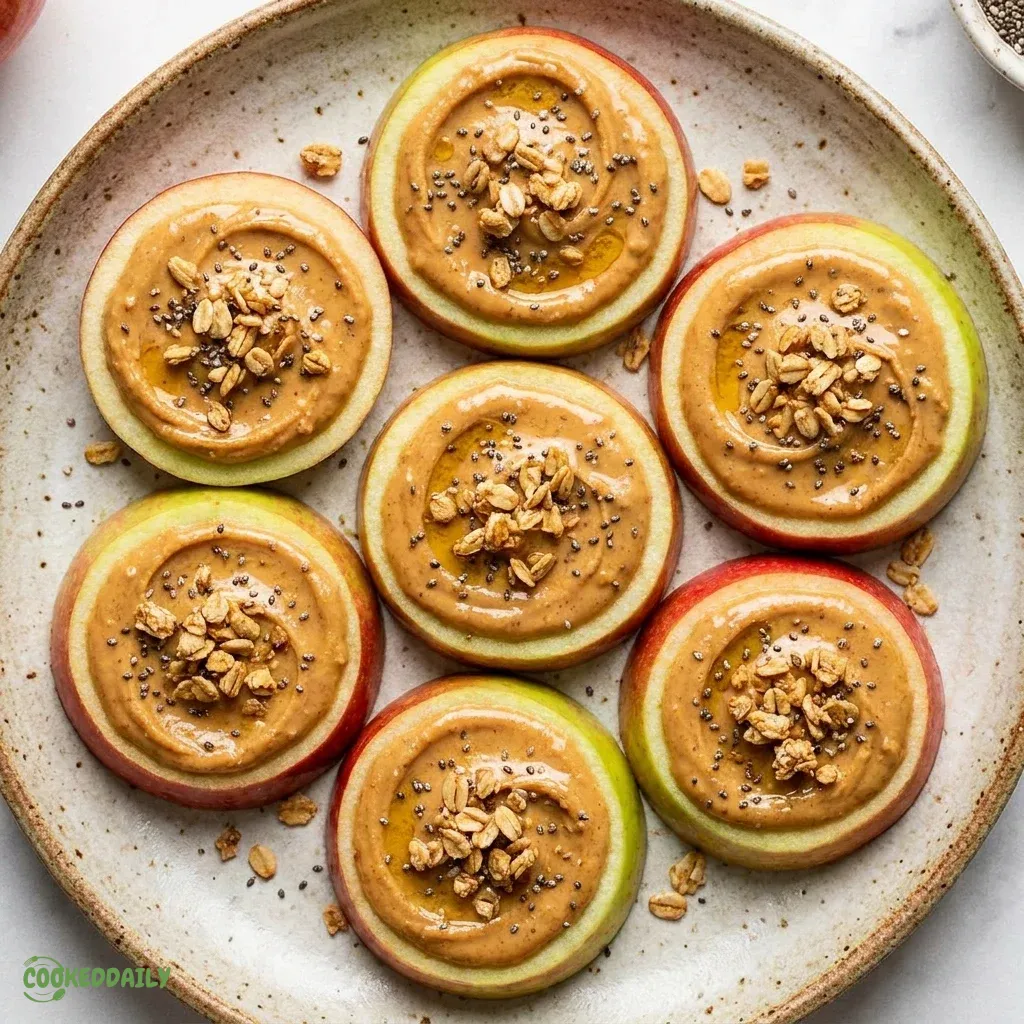 Healthy Peanut Butter Apple Sandwiches 5 Healthy Peanut Butter Apple Sandwiches