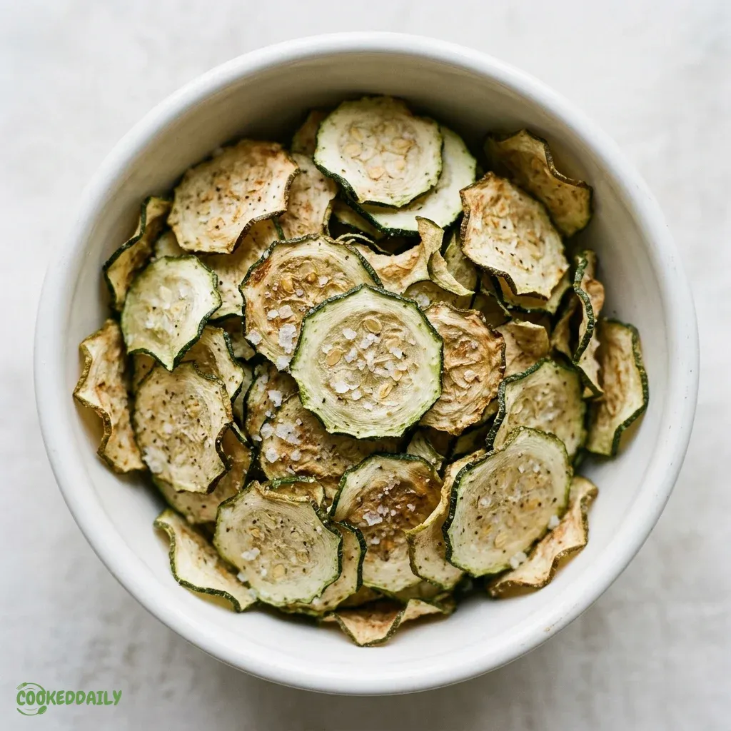 Healthy Salt and Vinegar Zucchini Chips 5 Healthy Salt and Vinegar Zucchini Chips