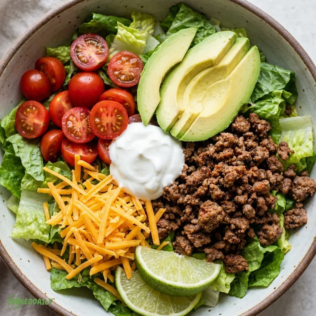 Keto Taco Salad Bowls 5 Keto Taco Salad Bowls