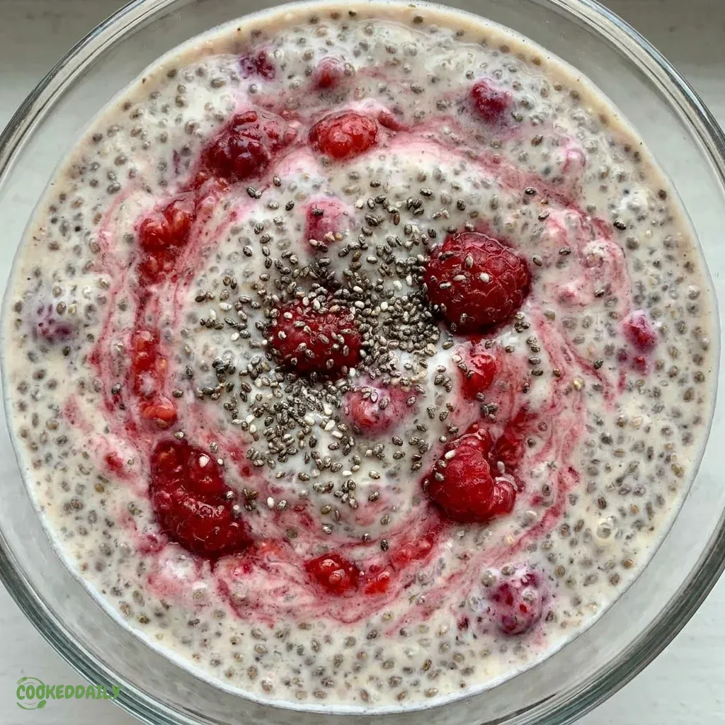 Low-Sugar Raspberry Chia Pudding Cups 5 Low-Sugar Raspberry Chia Pudding Cups