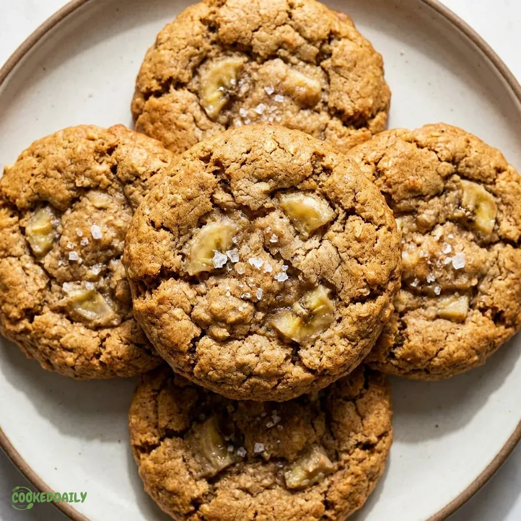Sugar-Free Banana Oatmeal Cookies 5 Sugar-Free Banana Oatmeal Cookies