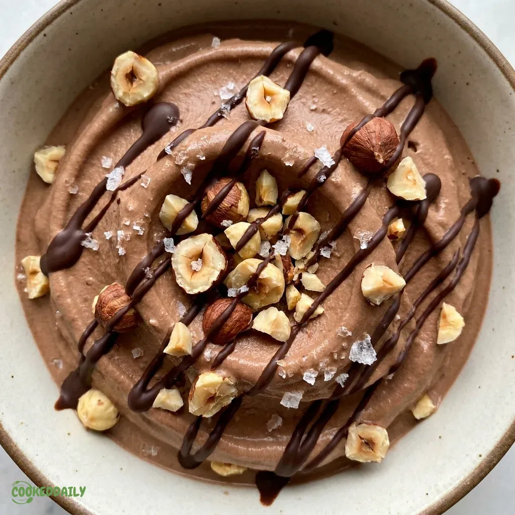 Sugar-Free Chocolate Hazelnut Ninja Creami 5 Sugar-Free Chocolate Hazelnut Ninja Creami
