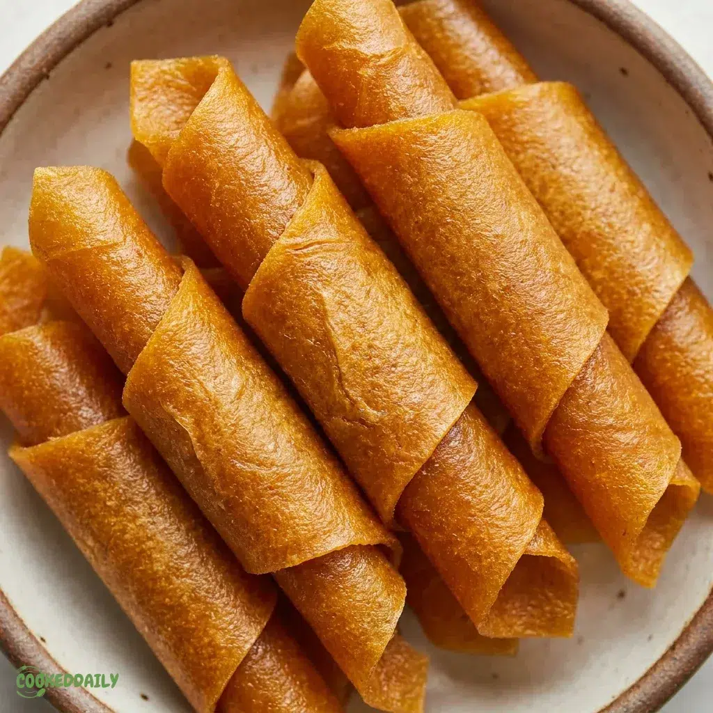 Sugar-Free Mango Fruit Leather 5 Sugar-Free Mango Fruit Leather